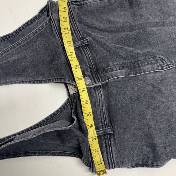 Free people deep V denim jump suit size 4 - Picture 9 of 9